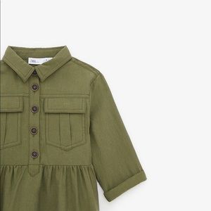 Zara Green Dress